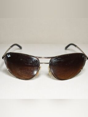 Ray-Ban Aviator Sunglasses - Brown Gradient Lenses with Gold Frame